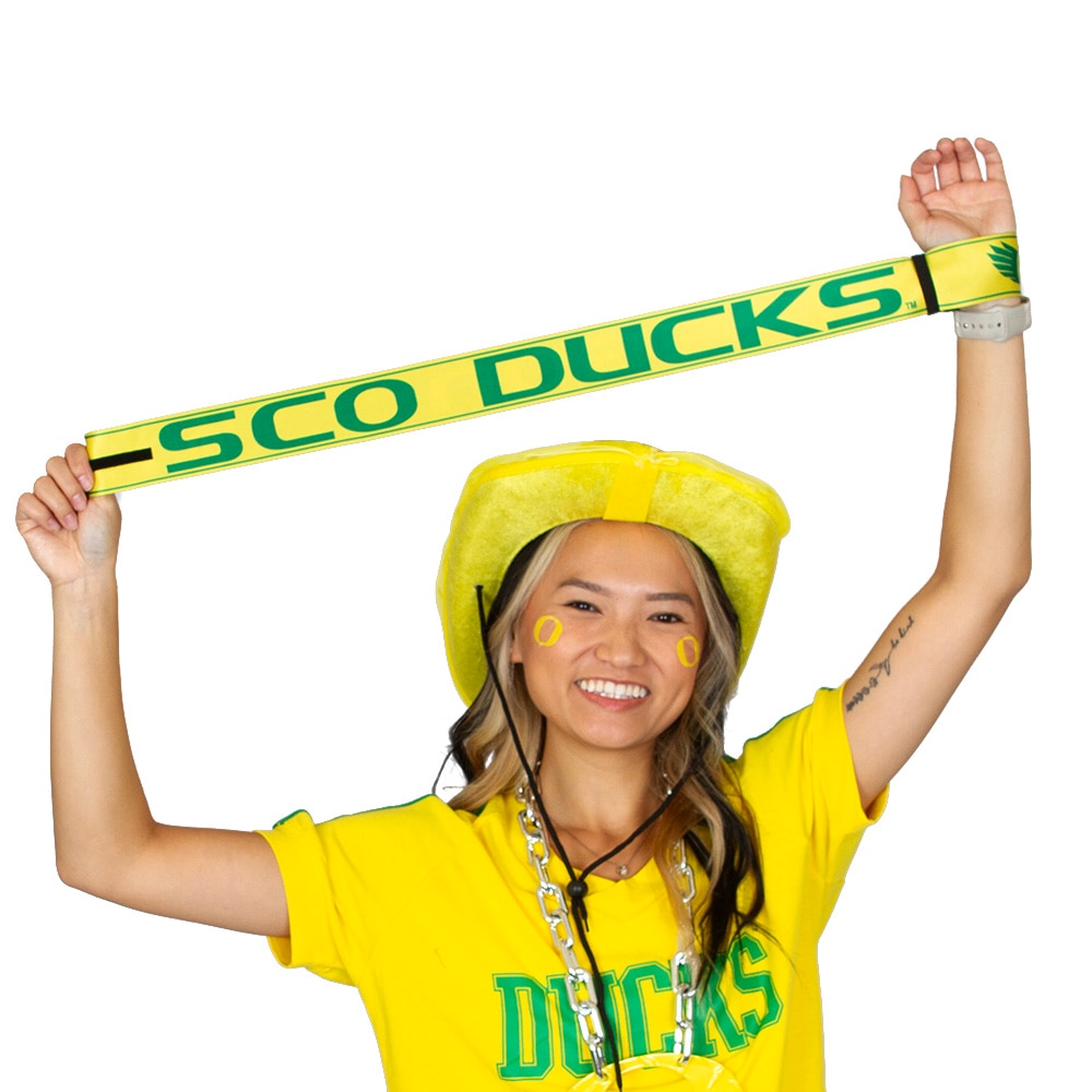 O Wings, Zoozatz, Green, Tailgating, Gifts, Rally Wave, Sco-Ducks, Interlocking UO, Oregon, 994942